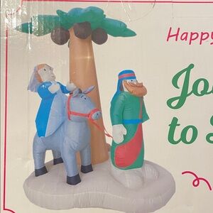 Nativity inflatable